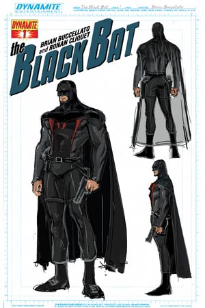 Black Bat #1 Cover G Incentive Brian Buccellato Design Variant Cover