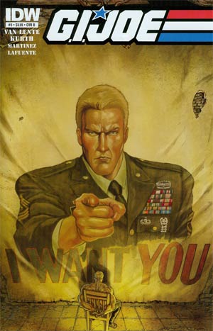 GI Joe Vol 6 #3 Cover B Steve Kurth