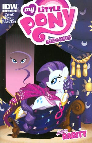 My Little Pony Micro-Series #3 Rarity Regular Cover A Amy Mebberson