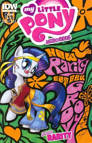 My Little Pony Micro-Series #3 Rarity Regular Cover B Andy Price