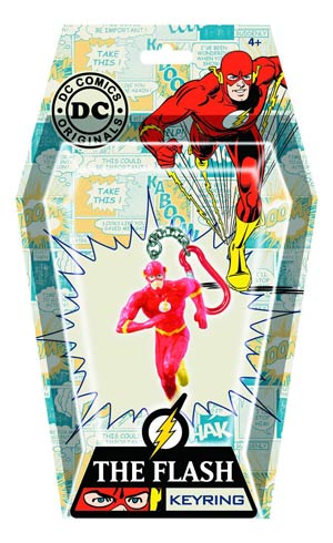DC PVC Figural Keyrings - Flash