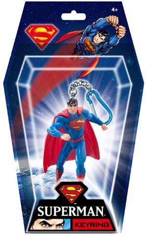 DC PVC Figural Keyrings - Superman
