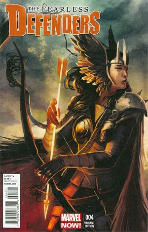 Fearless Defenders #4 Cover B Incentive Stephanie Hans Variant Cover