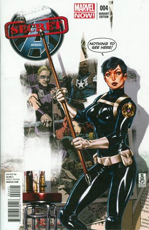 Secret Avengers Vol 2 #4 Incentive Mark Brooks Variant Cover