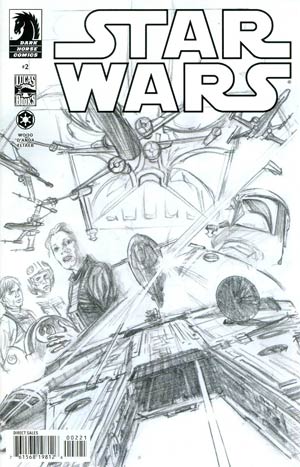 Star Wars (Dark Horse) Vol 2 #2 Cover B Incentive Alex Ross Sketch Cover