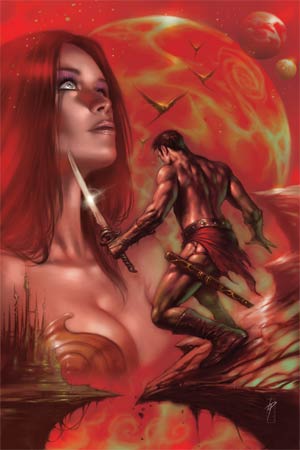 Warlord Of Mars #24 Incentive Lucio Parrillo Virgin Cover