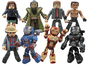 Marvel Minimates Series 49 Iron Man 3 Tony Stark & Aldrich Killian 2-Pack