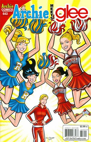 Archie #643 Archie Meets Glee Part 3 Cheerleader Cover
