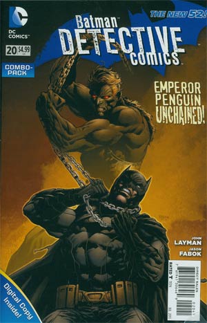 Detective Comics Vol 2 #20 Combo Pack Without Polybag