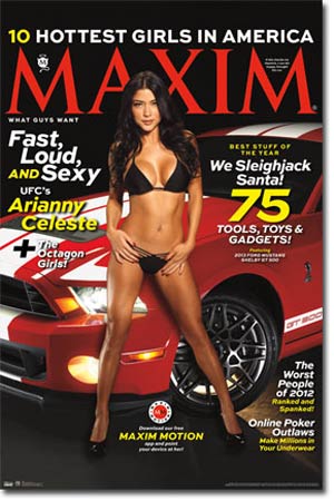 Maxim Wall Poster - Arianny Celeste 12