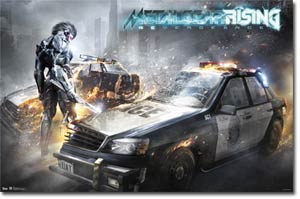 Metal Gear Rising Revengeance Wall Poster - Slash