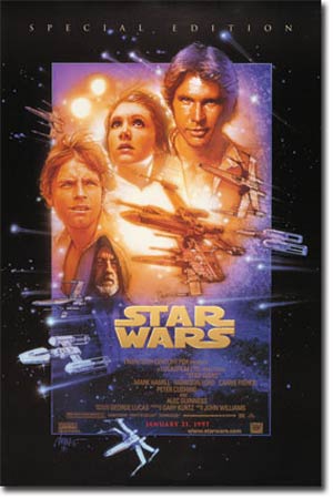 Star Wars Wall Poster - Episode IV A New Hope