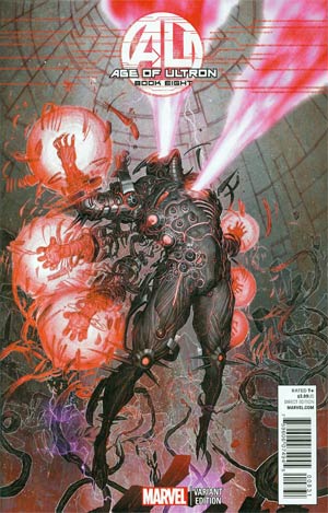 Age Of Ultron #8 Cover B Incentive Rock-He Kim Ultron Variant Cover