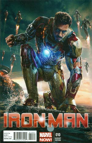 Iron Man Vol 5 #10 Cover B Incentive Movie Variant Cover