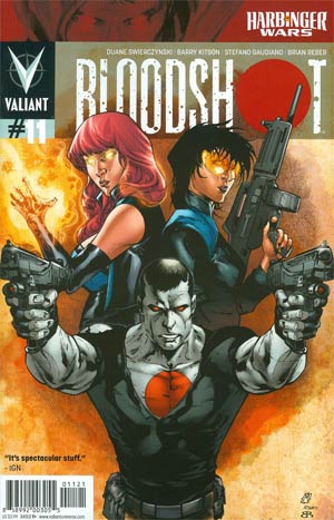 Bloodshot Vol 3 #11 Cover B Incentive Matthew Clark Variant Cover (Harbinger Wars Tie-In)