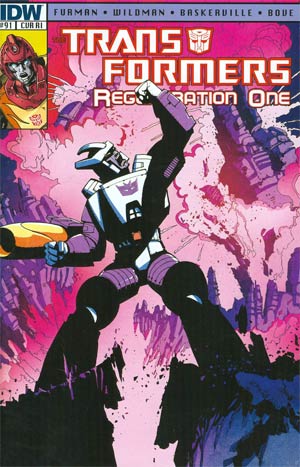 Transformers Regeneration One #91 Incentive Geoff Senior Variant Cover