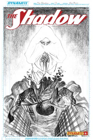 Shadow Vol 5 #13 Cover F Incentive Alex Ross Sketch Cover