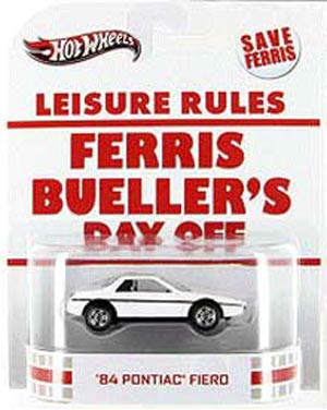 Hot Wheels Retro Entertainment 1/50 Ferris Bueller’s Day Off 84 Pontiac Fiero