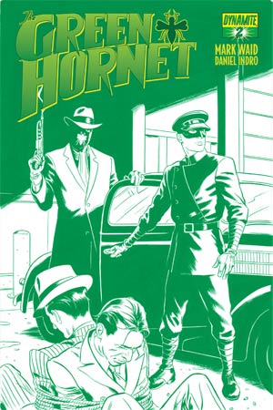 Mark Waids Green Hornet #2 High-End Paolo Rivera Emerald Green Ultra-Limited Cover (ONLY 50 COPIES IN EXISTENCE!)
