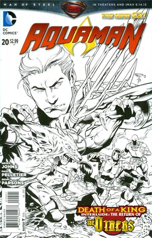 Aquaman Vol 5 #20 Cover B Incentive Paul Pelletier Sketch Cover
