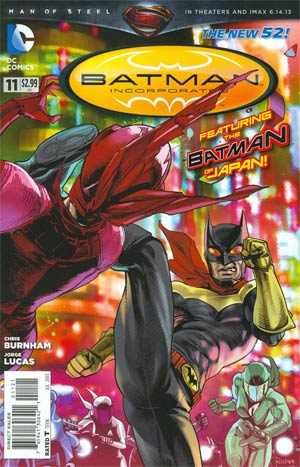 Batman Incorporated Vol 2 #11 Cover B Variant Ricken Cover