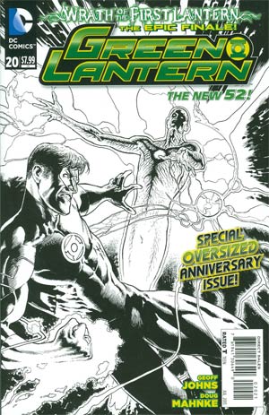 Green Lantern Vol 5 #20 Cover D Incentive Doug Mahnke Sketch Cover (Wrath Of The First Lantern Tie-In)