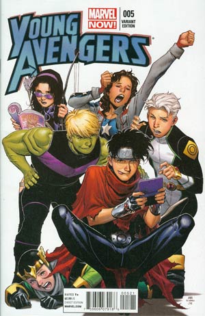Young Avengers Vol 2 #5 Cover B Incentive Jim Cheung Variant Cover