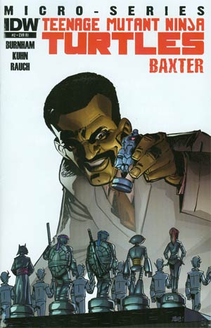 Teenage Mutant Ninja Turtles Villain Micro-Series #2 Baxter Stockman Incentive Andy Kuhn Variant Cover