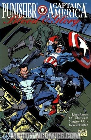 Punisher Captain America Blood And Glory #1