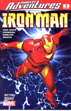 Marvel Adventures Iron Man #1 Cover B Ashcan