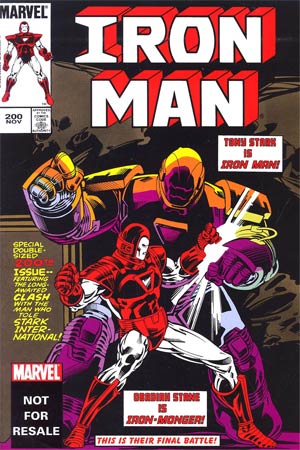 Iron Man #200 Cover B Toy Reprint