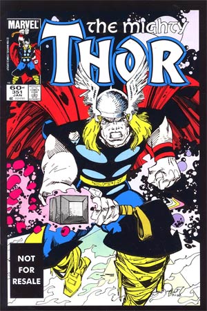 Thor vol 1 #351 Cover B Toy Reprint