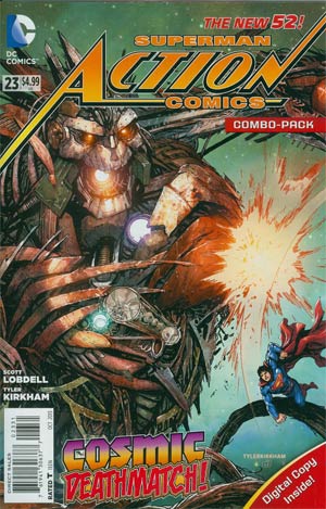 Action Comics Vol 2 #23 Cover B Combo Pack With Polybag