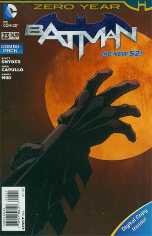 Batman Vol 2 #23 Cover B Combo Pack With Polybag (Batman Zero Year Tie-In)