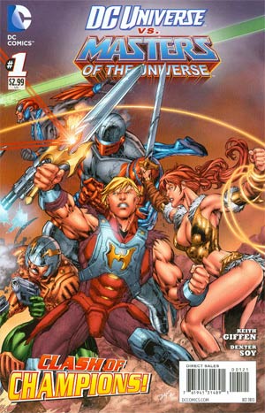 DC Universe vs Masters Of The Universe #1 Cover B Masters Of The Universe