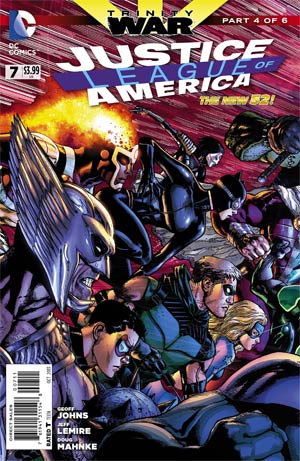 Justice League Of America Vol 3 #7 Cover A Regular Doug Mahnke Cover (Trinity War Part 4)