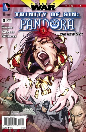 Trinity Of Sin Pandora #3 Cover A Regular Ryan Sook Cover (Trinity War Tie-In)