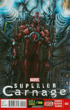 Superior Carnage #2 Cover A Regular Clayton Crain Cover