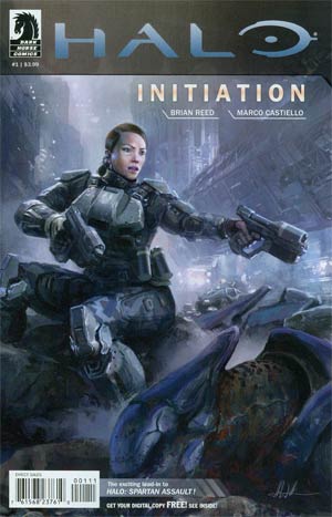 Halo Initiation #1 Cover A Regular John Liberto Cover