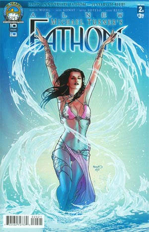 All New Fathom #2 Cover B Regular Aspen Reserved Cover