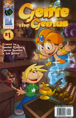 Genie The Genius #1 Cover A Regular Massimo Cover