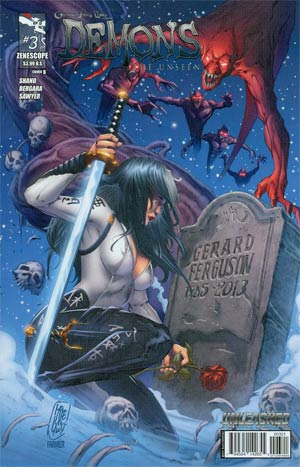 Grimm Fairy Tales Presents Demons The Unseen #3 Cover B Mike Lilly (Unleashed Tie-In)