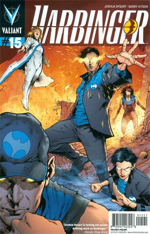 Harbinger Vol 2 #15 Cover B Variant Trevor Hairsine Pullbox Cover (Harbinger Wars Epilogue)