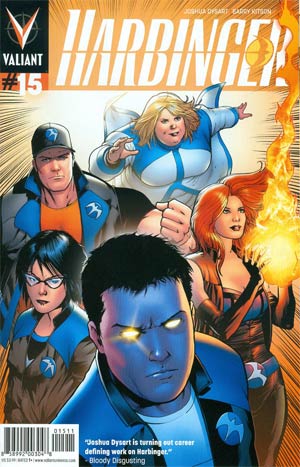 Harbinger Vol 2 #15 Cover A Regular Barry Kitson Cover (Harbinger Wars Epilogue)