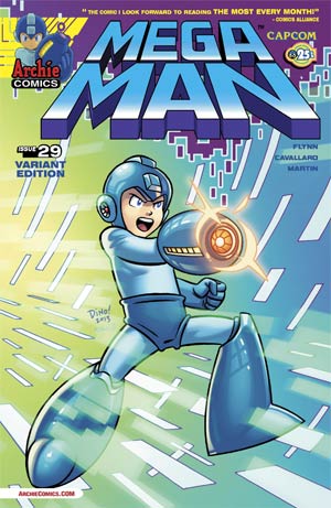 Mega Man Vol 2 #29 Cover B Variant Dean Haspiel Cover