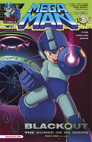 Mega Man Vol 2 #29 Cover A Regular Patrick Spaz Spaziante Cover