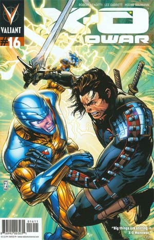 X-O Manowar Vol 3 #16 Cover A Regular Patrick Zircher Cover