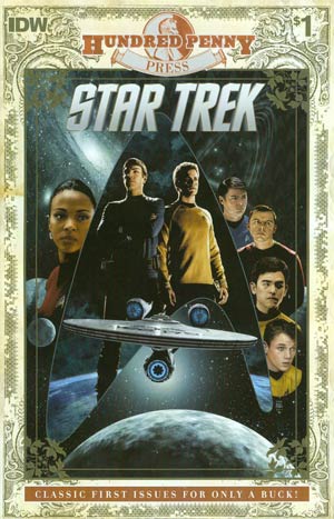 Star Trek (IDW) #1 Cover I Hundred Penny Press Edition