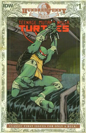 Teenage Mutant Ninja Turtles Vol 5 #1 Cover L Hundred Penny Press Edition