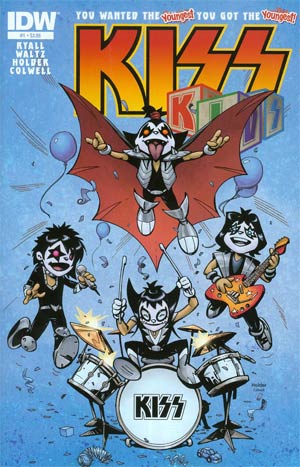 KISS Kids #1 Cover A Regular Jose Holder Cover